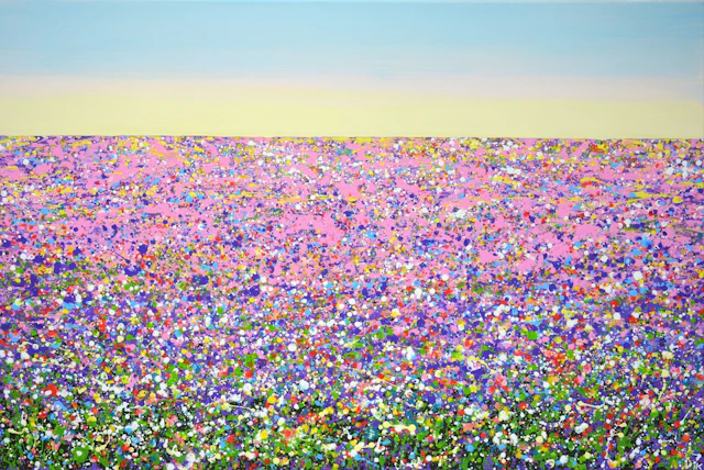 Summer. Flower field 7. - Iryna Kastsova
