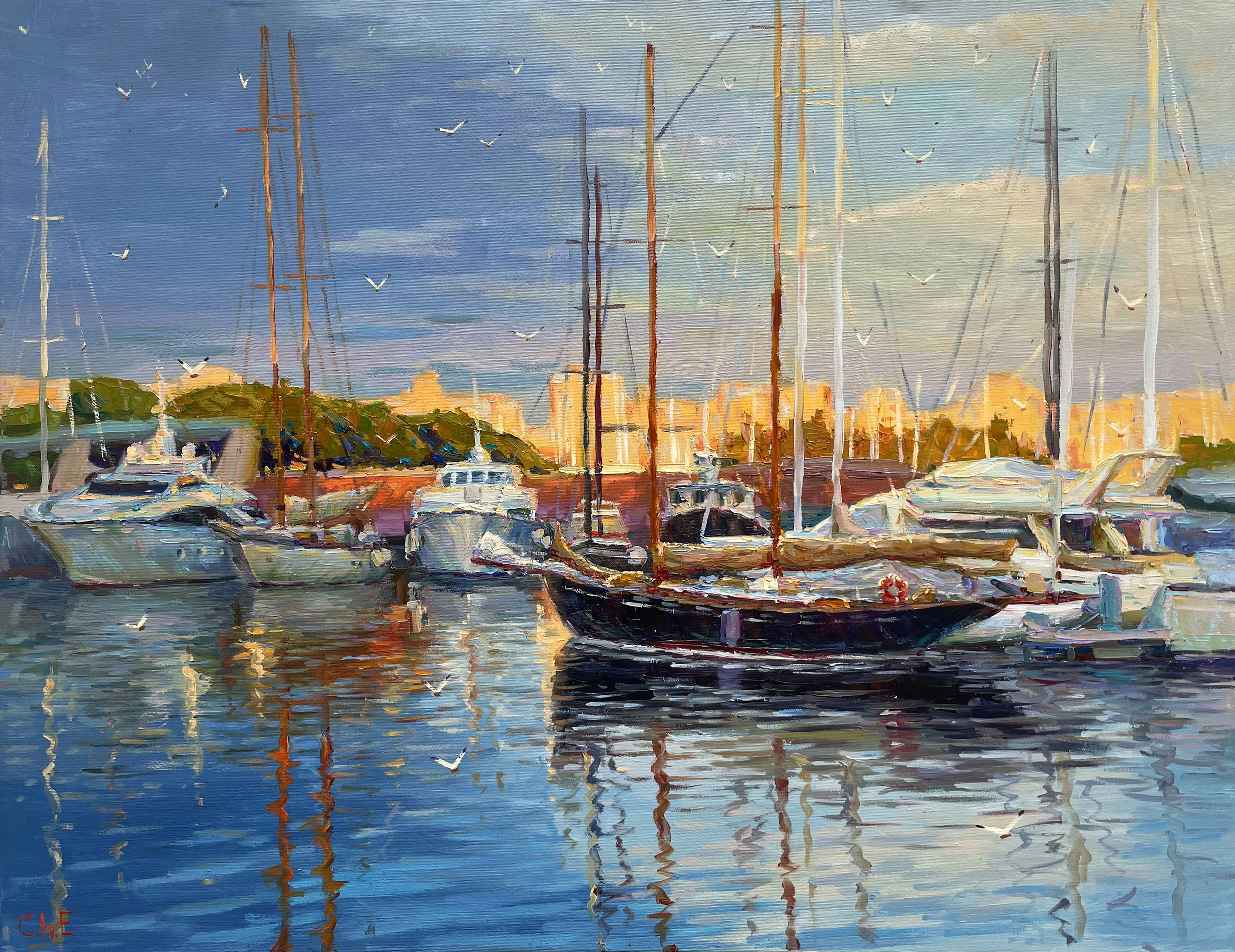 Quiet Harbor - Evgeny Chernyakovsky