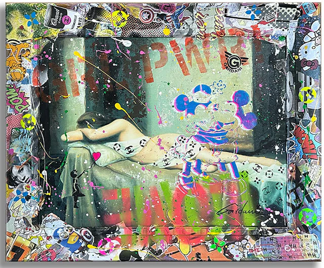 Mickey Venus - Original Painting on Canvas - Gardani Art