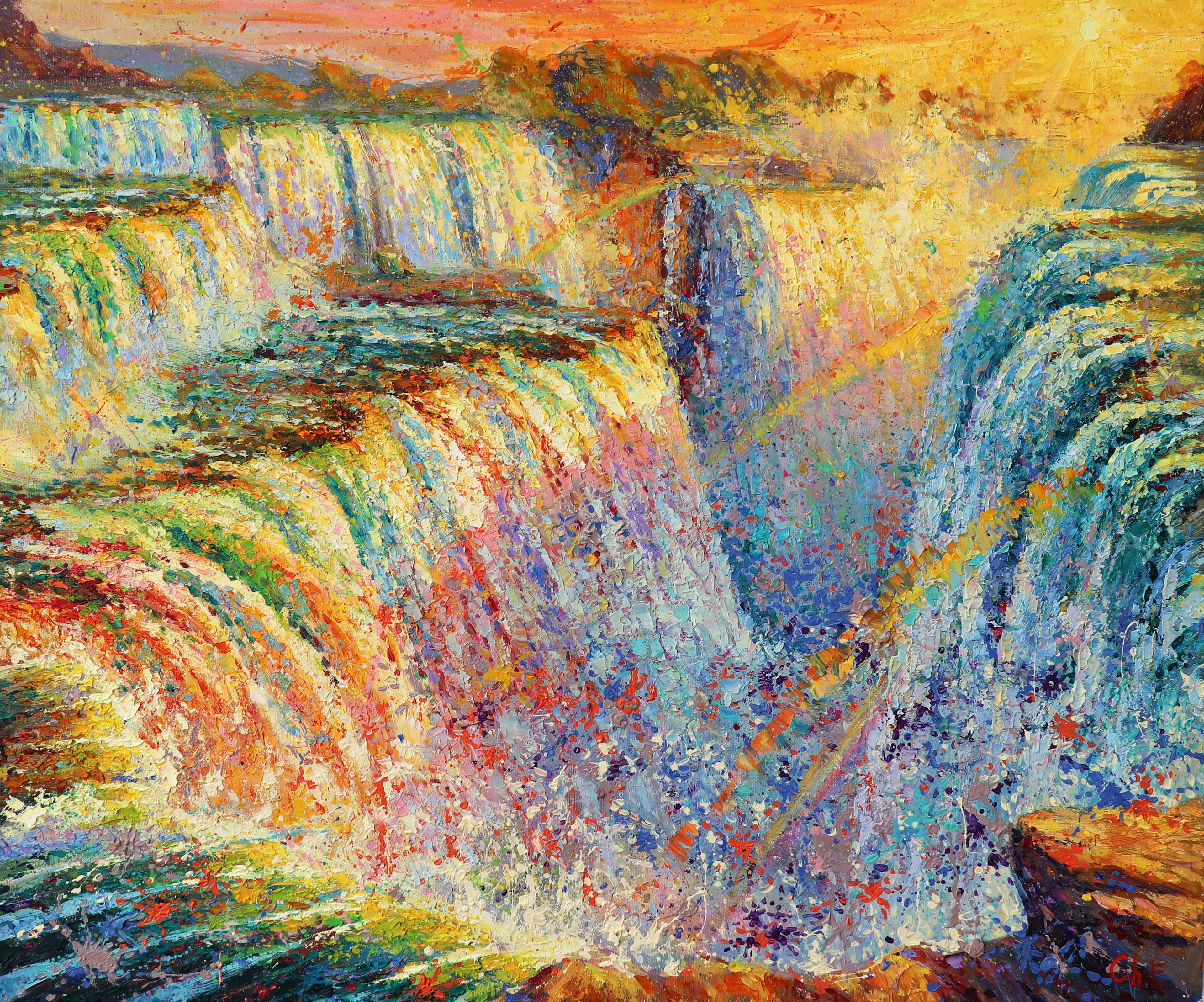 Waterfall - Evgeny Chernyakovsky