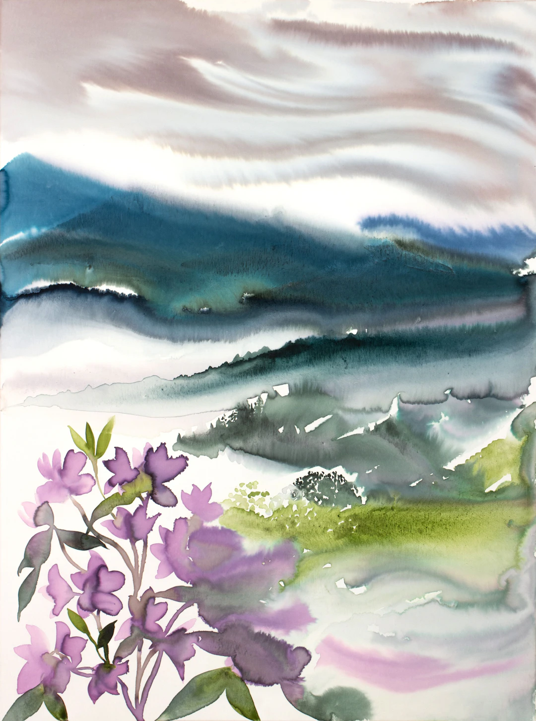 Mountainscape No. 4 - Elizabeth Becker