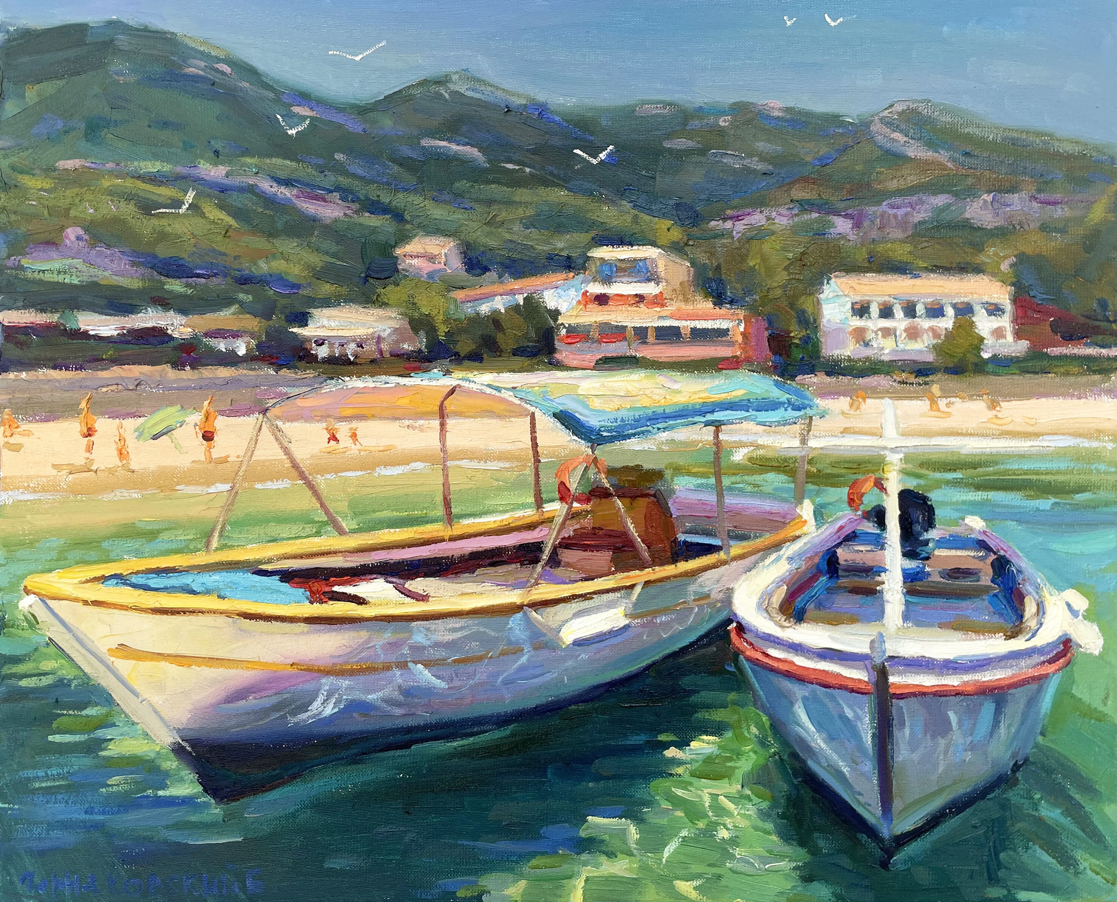 Boats - Evgeny Chernyakovsky