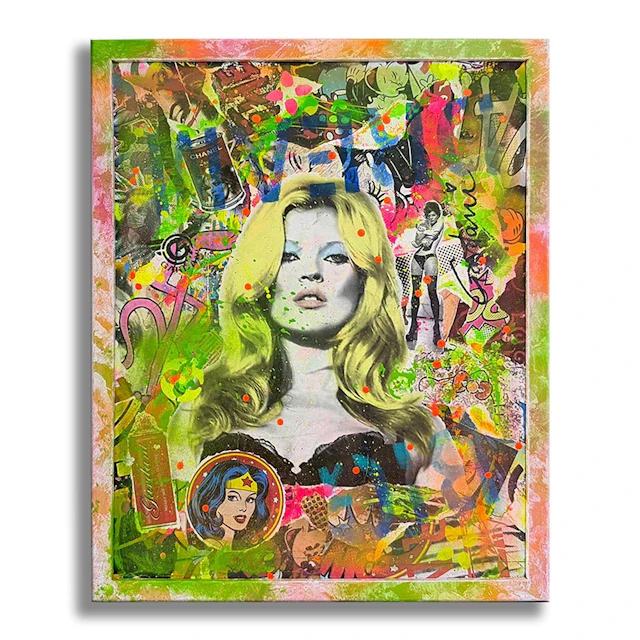 Kate Echoes - Original Painting on Canvas - Gardani Art