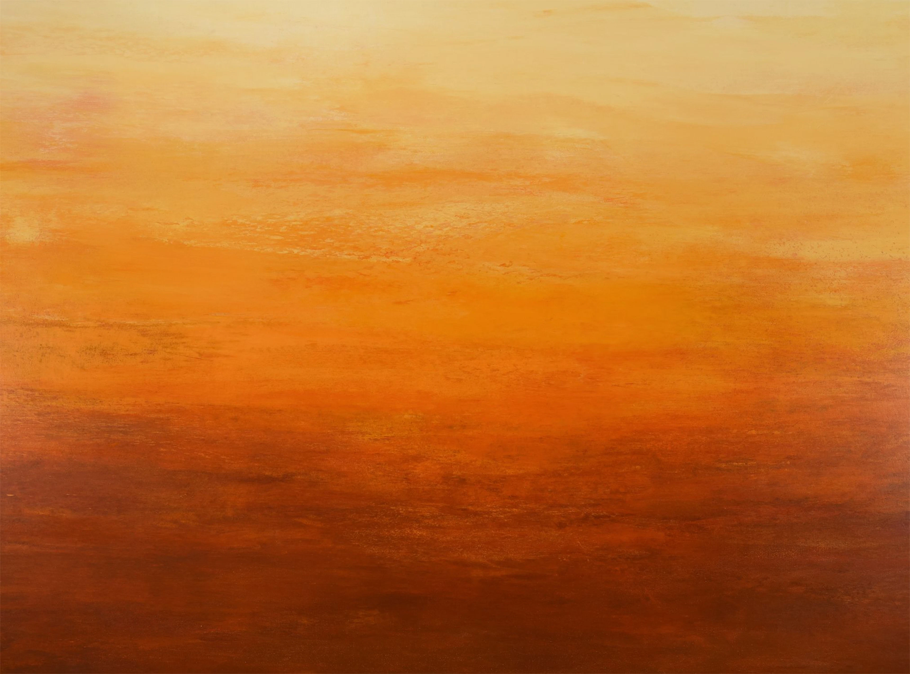 Summer Nectar - Modern Color Field Abstract - Suzanne Vaughan