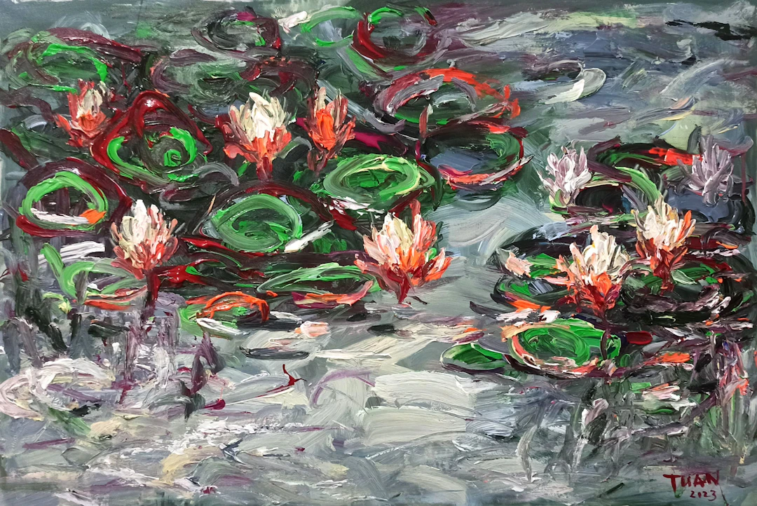 Early morning (80x120cm ) - LE ANH TUAN