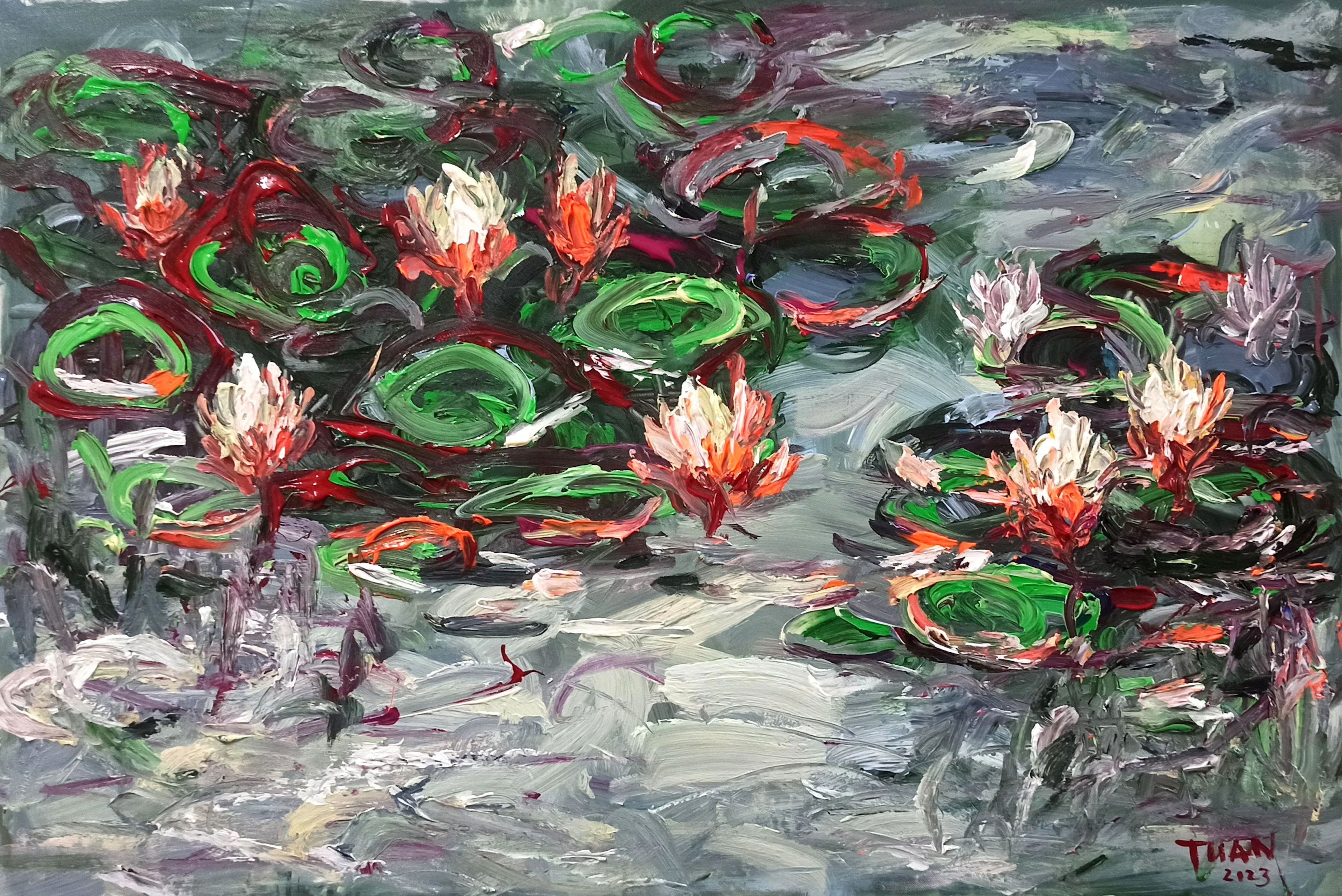 Early morning (80x120cm ) - LE ANH TUAN
