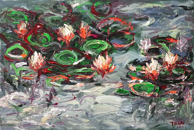 Early morning (80x120cm ) - LE ANH TUAN