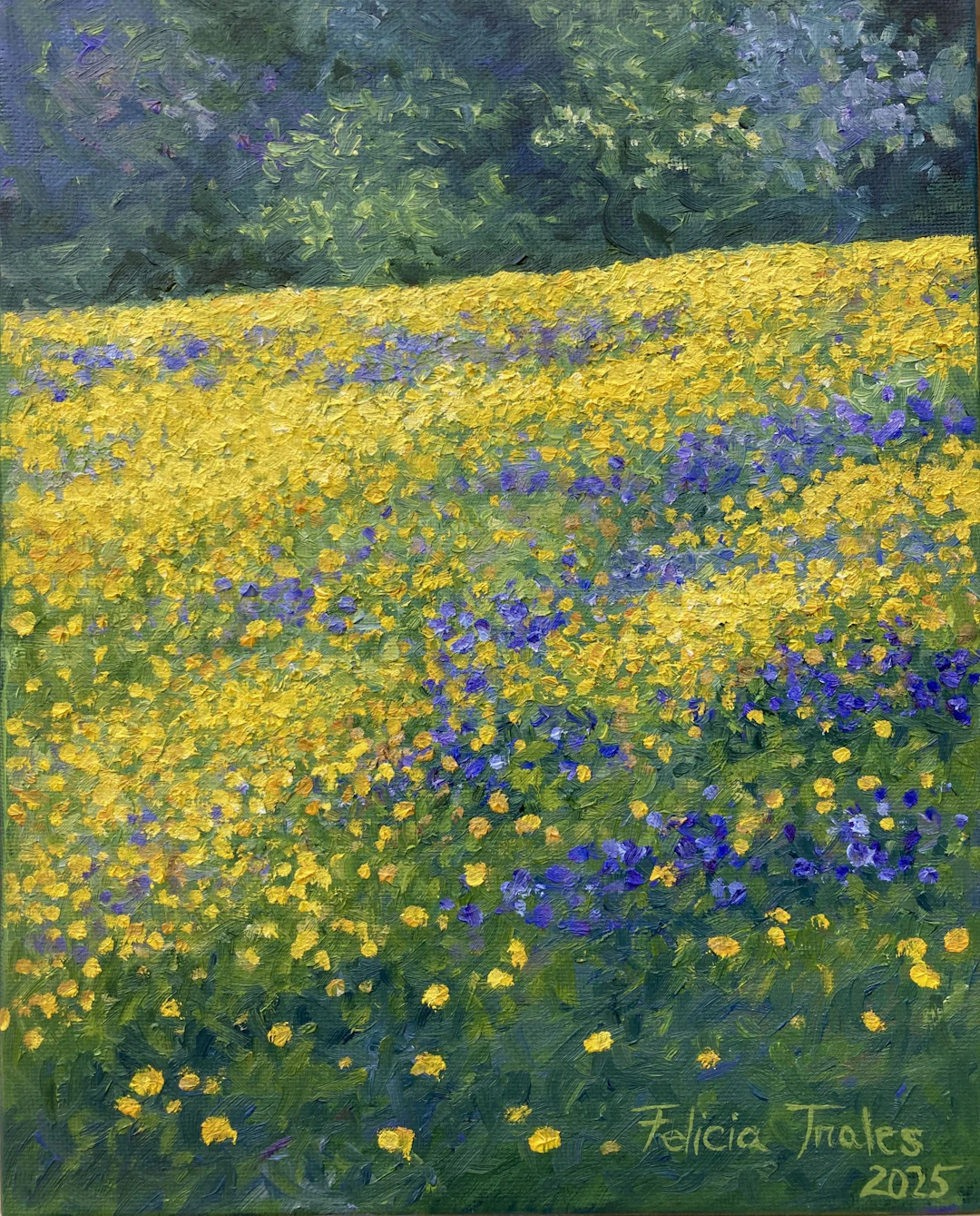 Yellow print - Felicia Trales