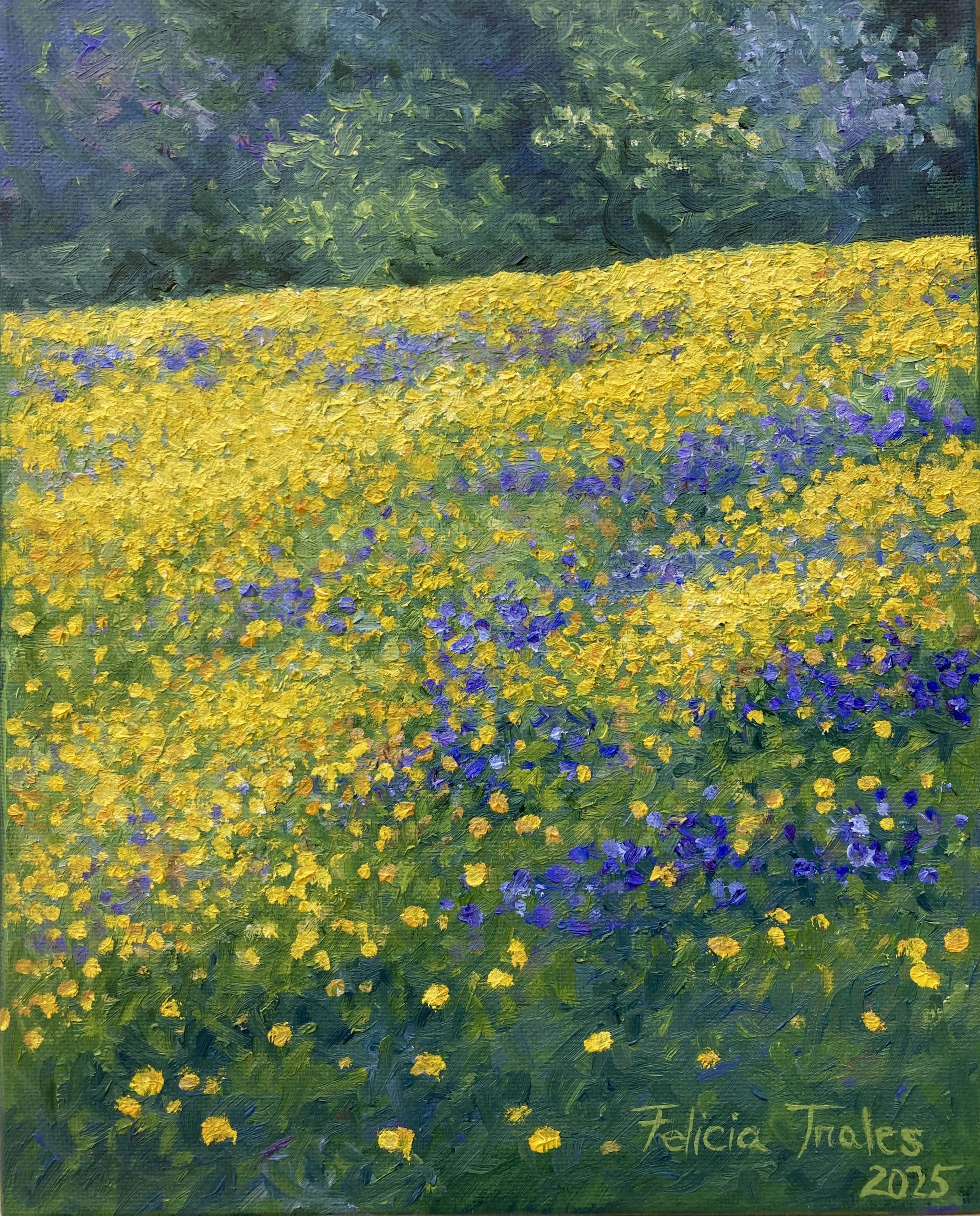 Yellow print - Felicia Trales