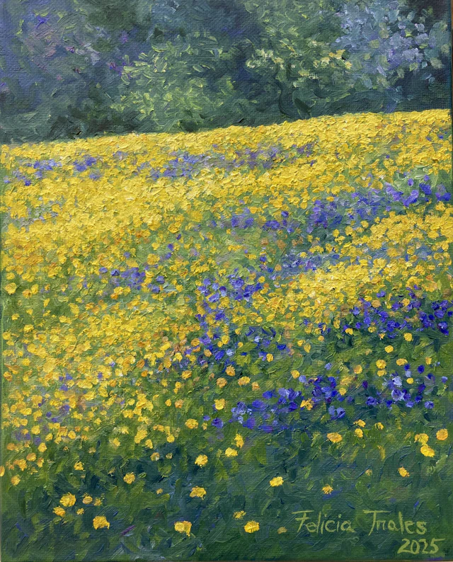 Yellow print - Felicia Trales