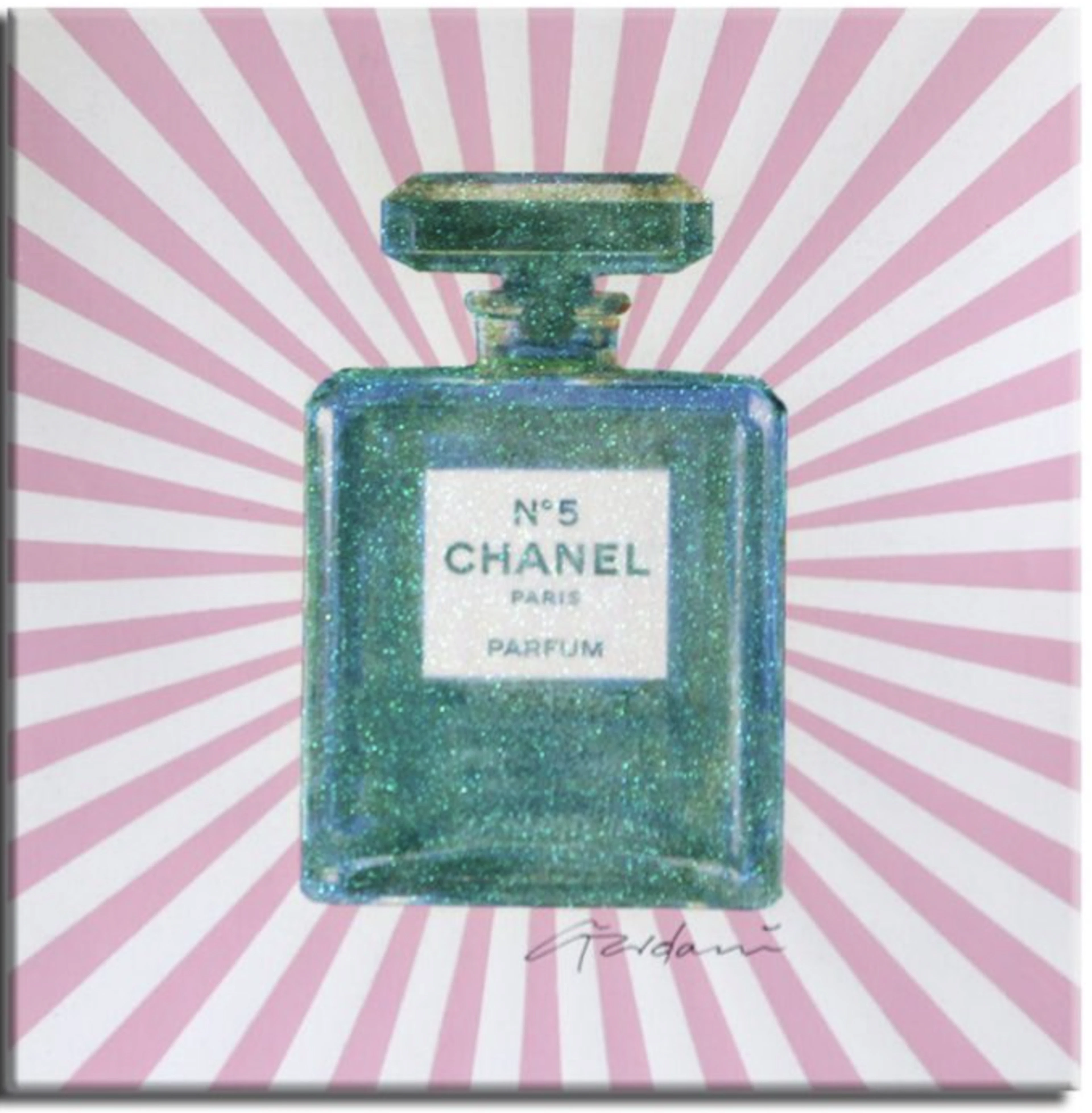 Chanel N5 With You - Original Painting on Canvas - Gardani Art