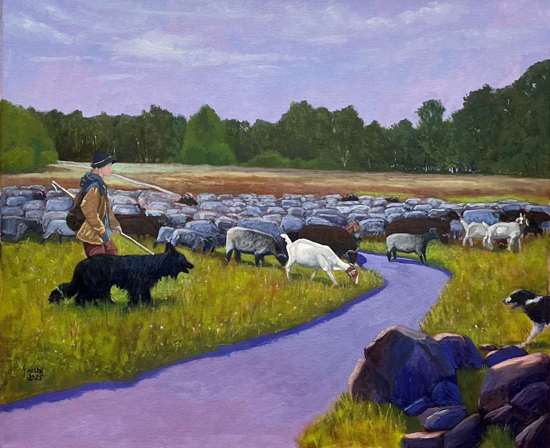 LEISURELY IN THE SCHNEVERDINGER HEIDE - Gary Westall