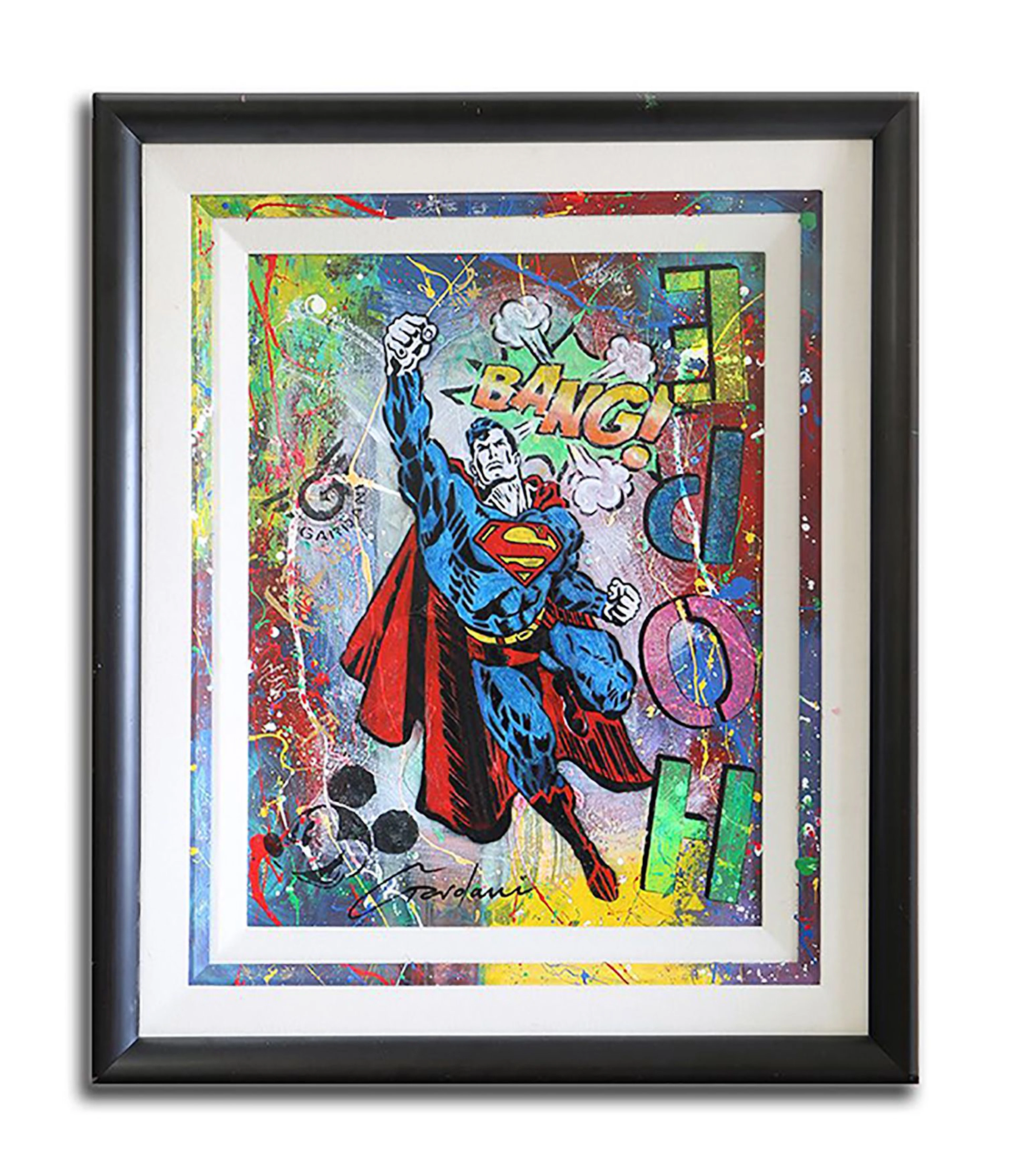 Superman Hope - Original Painting on Canvas - Gardani Art