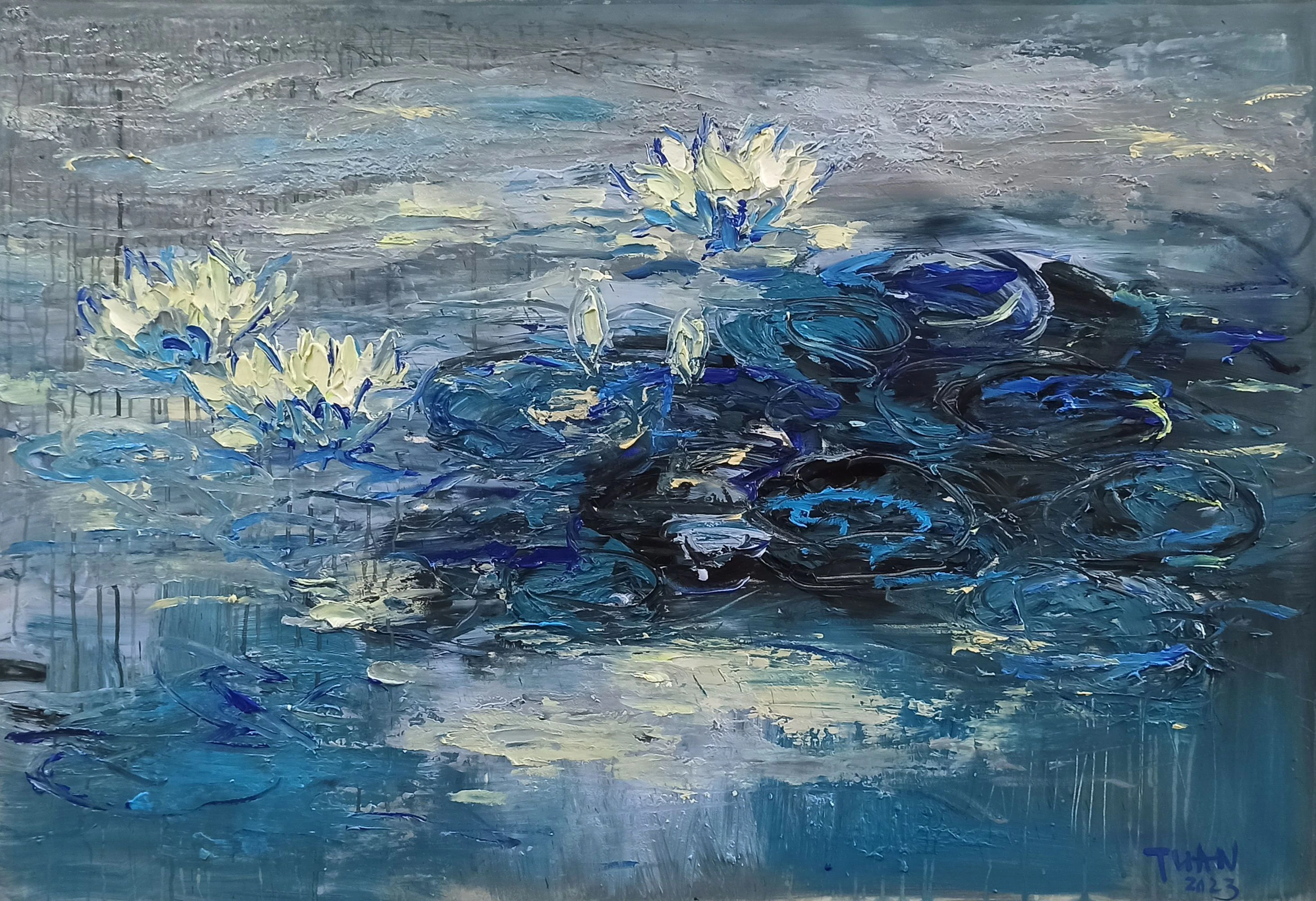 Early morning (80x120cm ) - LE ANH TUAN