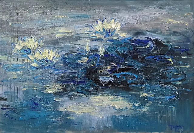 Early morning (80x120cm ) - LE ANH TUAN