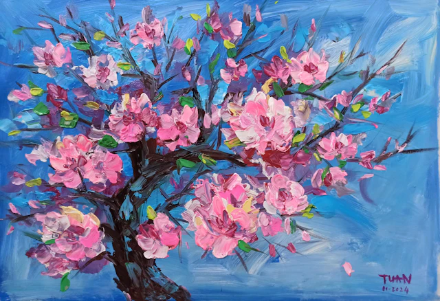Peach blossom 2024 - LE ANH TUAN