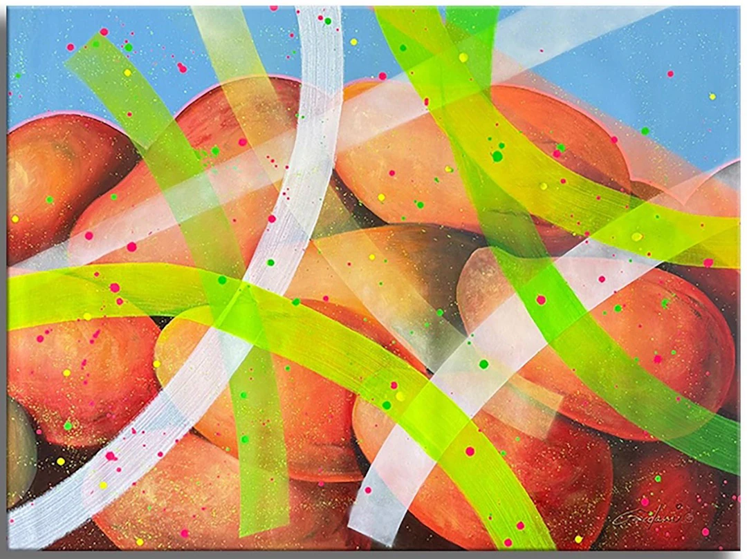 Events - Original Painting on Canvas - Gardani Art
