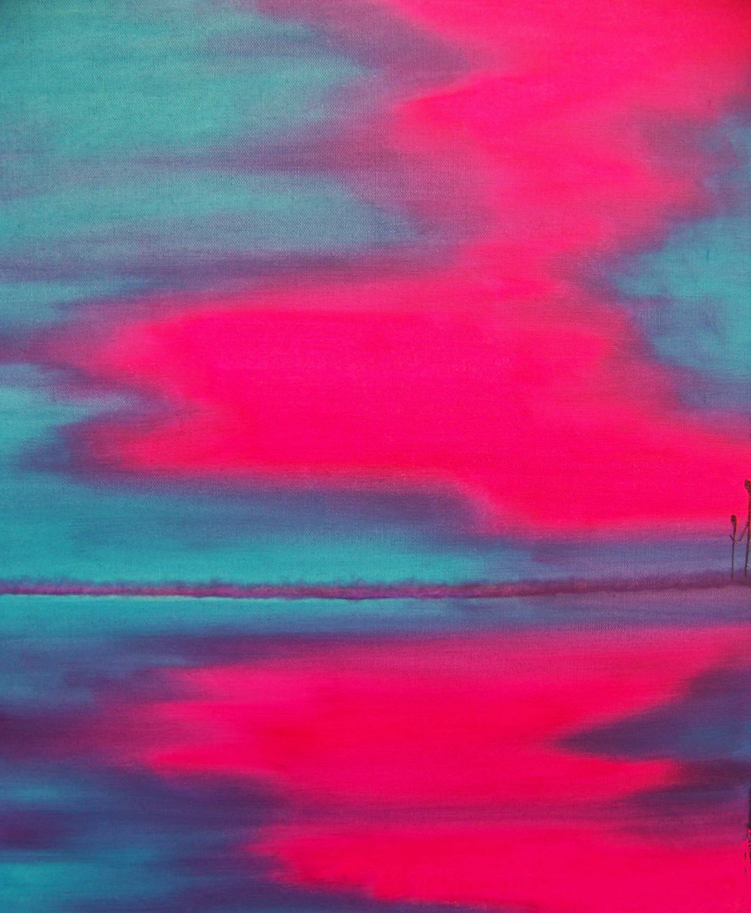 Magenta Morning I - Jo Moore
