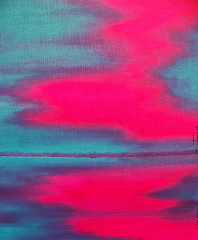 Magenta Morning I - Jo Moore