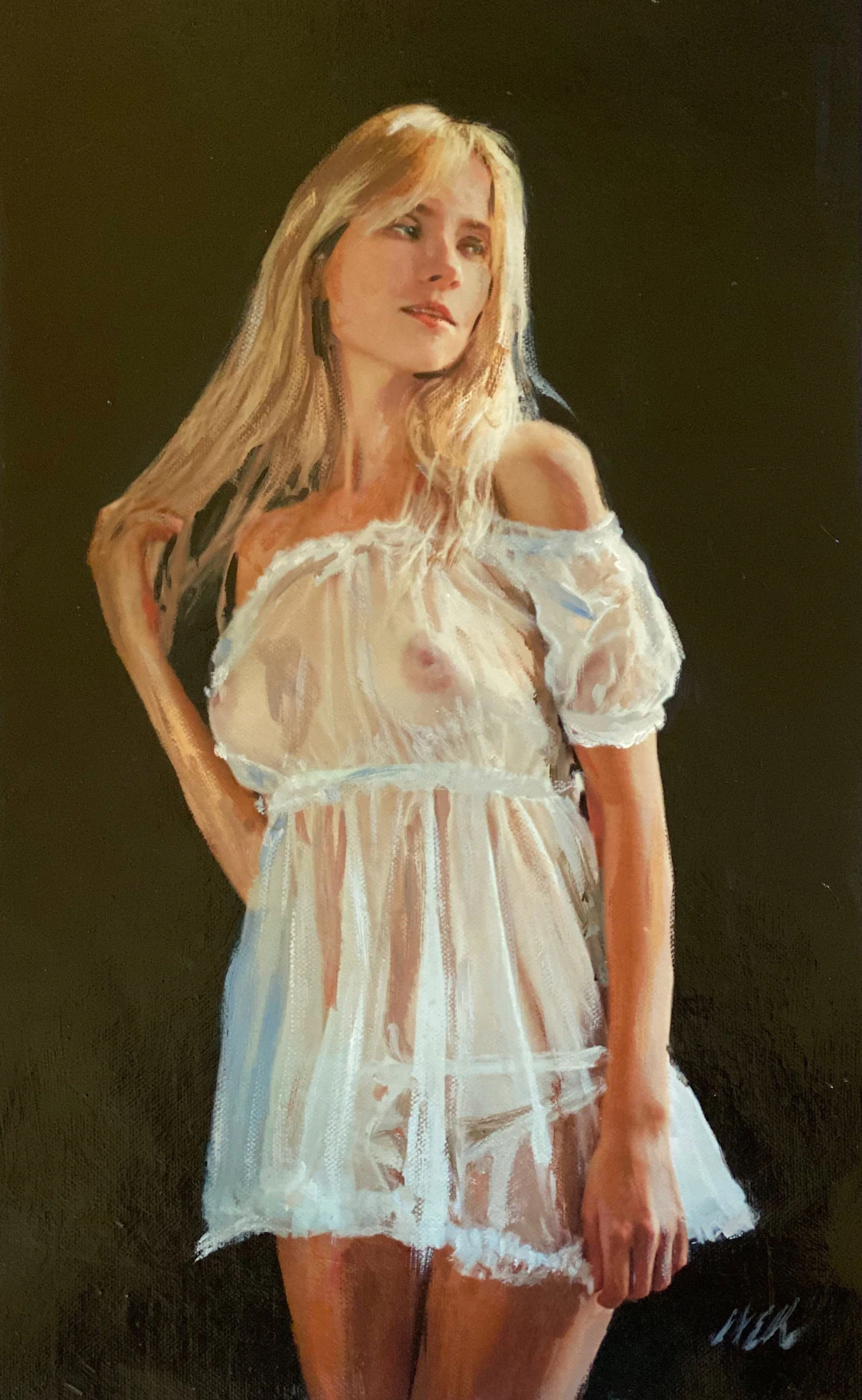 'Whispers' - William Oxer F.R.S.A.