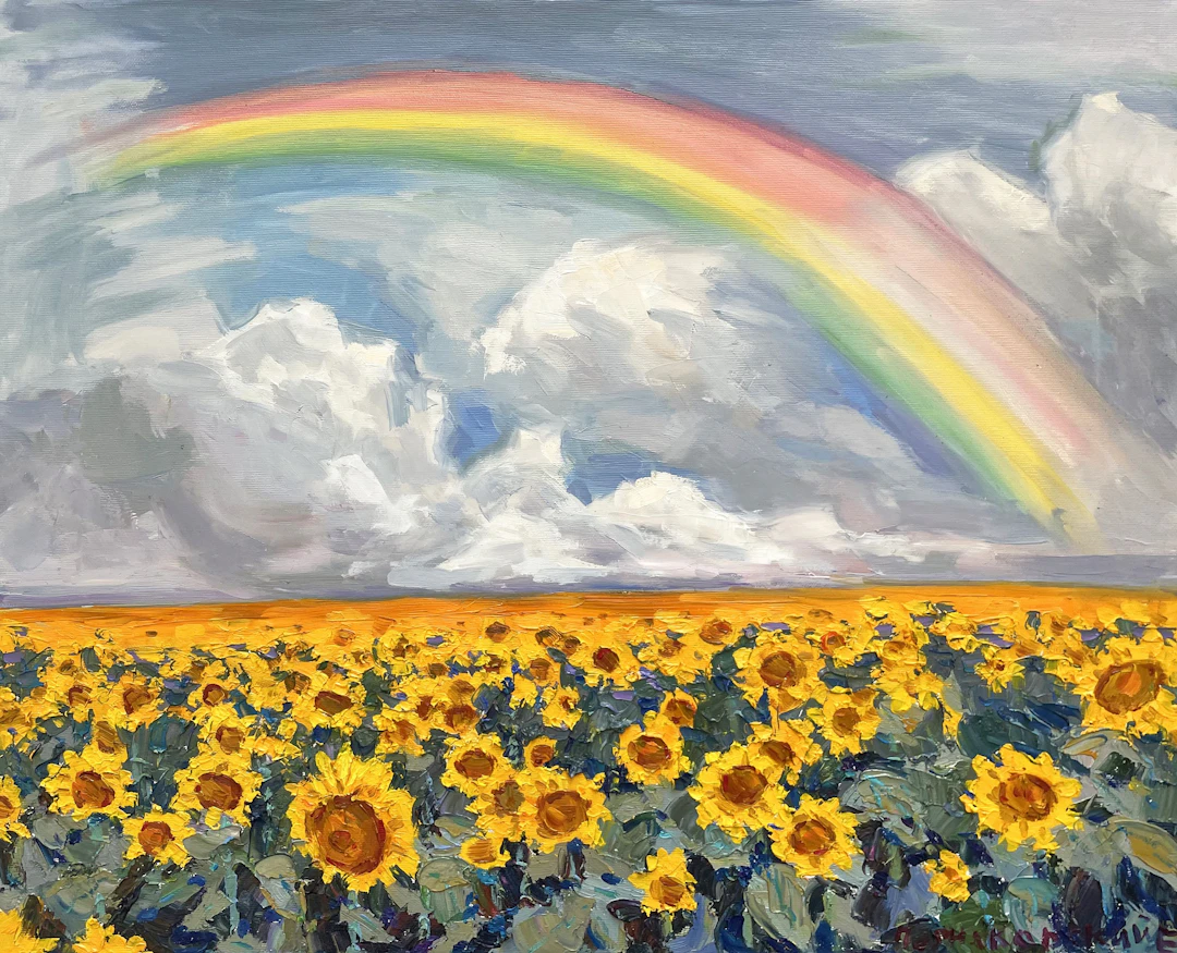 Sunflowers - Evgeny Chernyakovsky