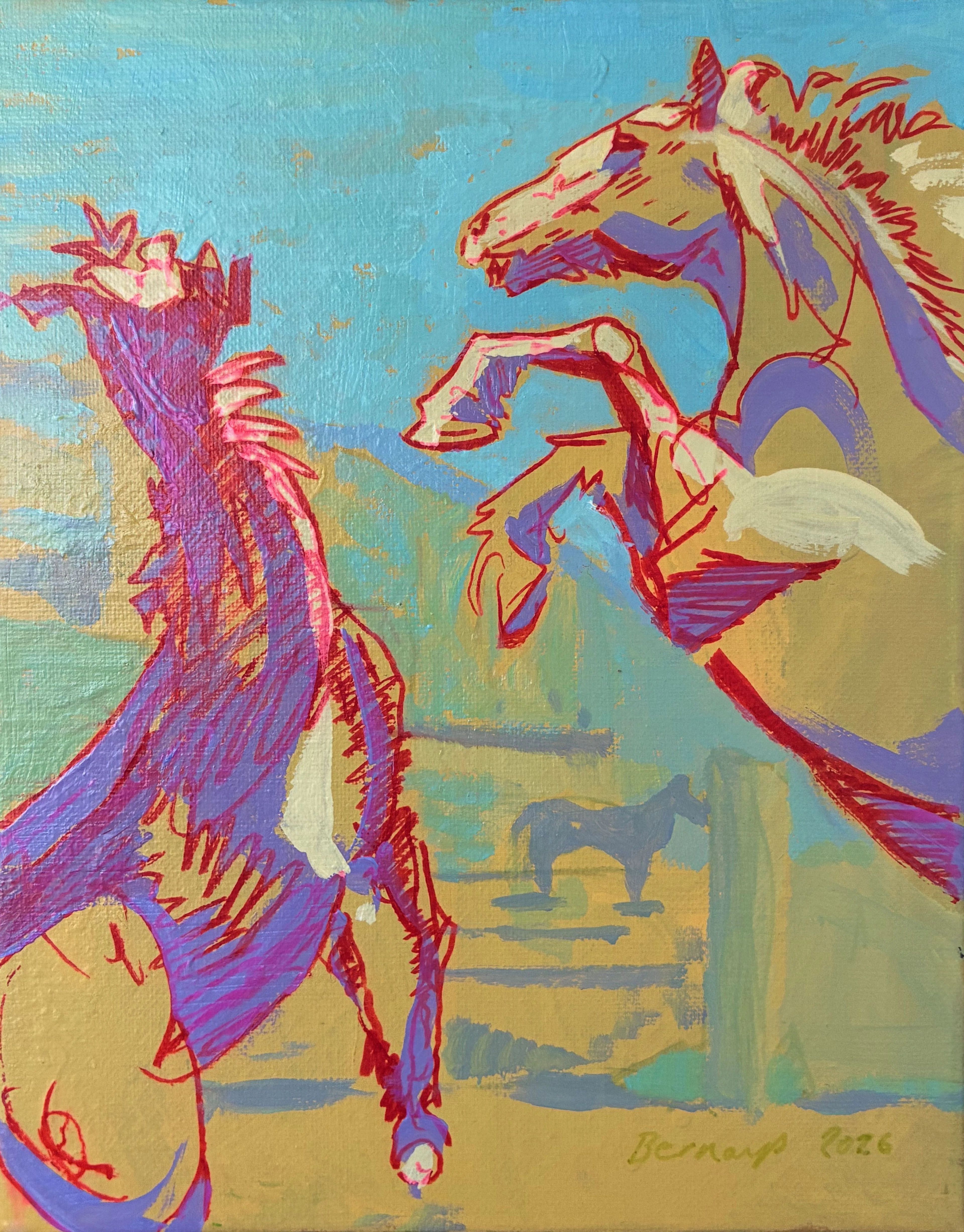 Unicorn Fight - Amy Bernays