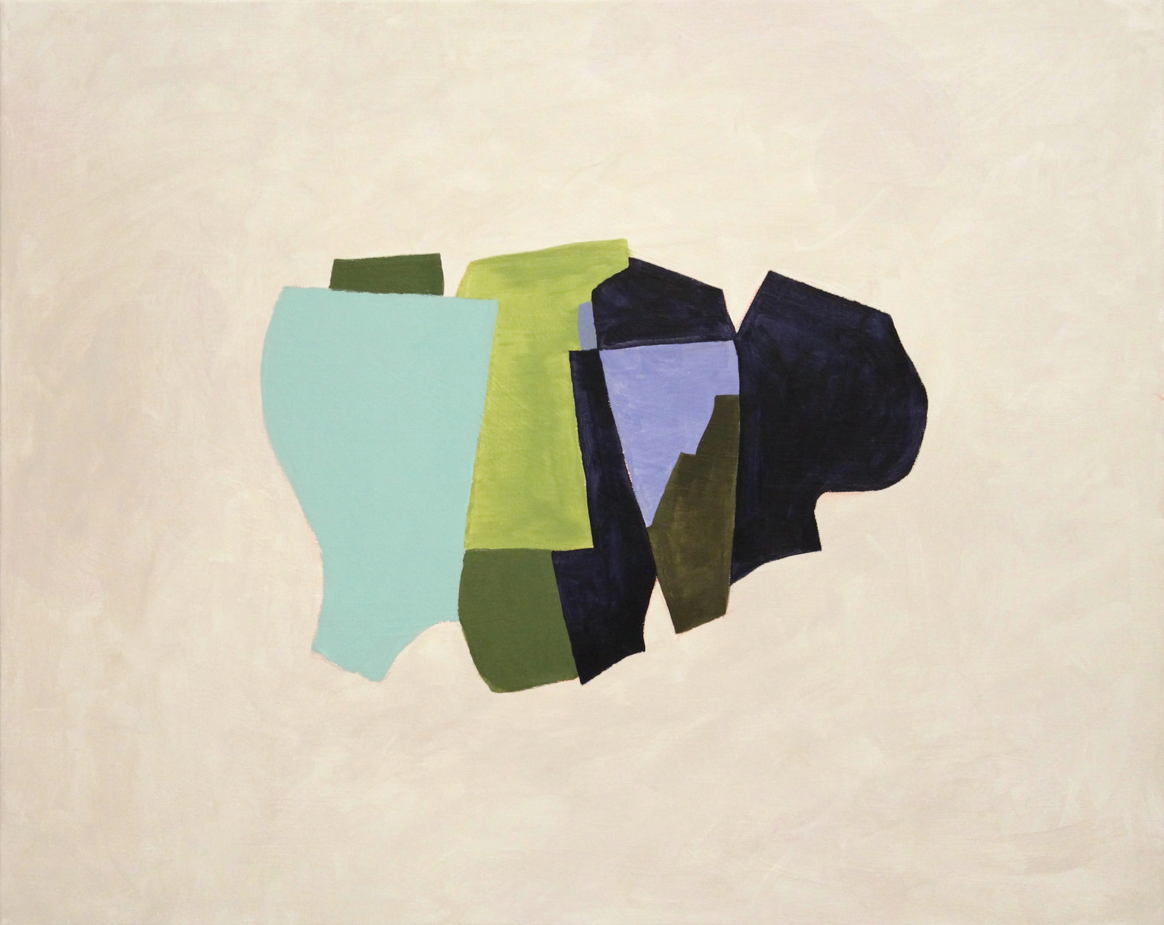 Turquoise Composition 2 - Naoko Paluszak