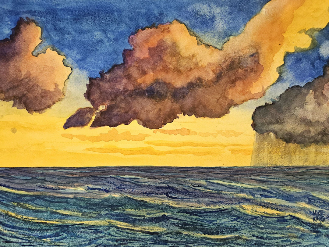 Lido Beach Sunset Sarasota - Mike King