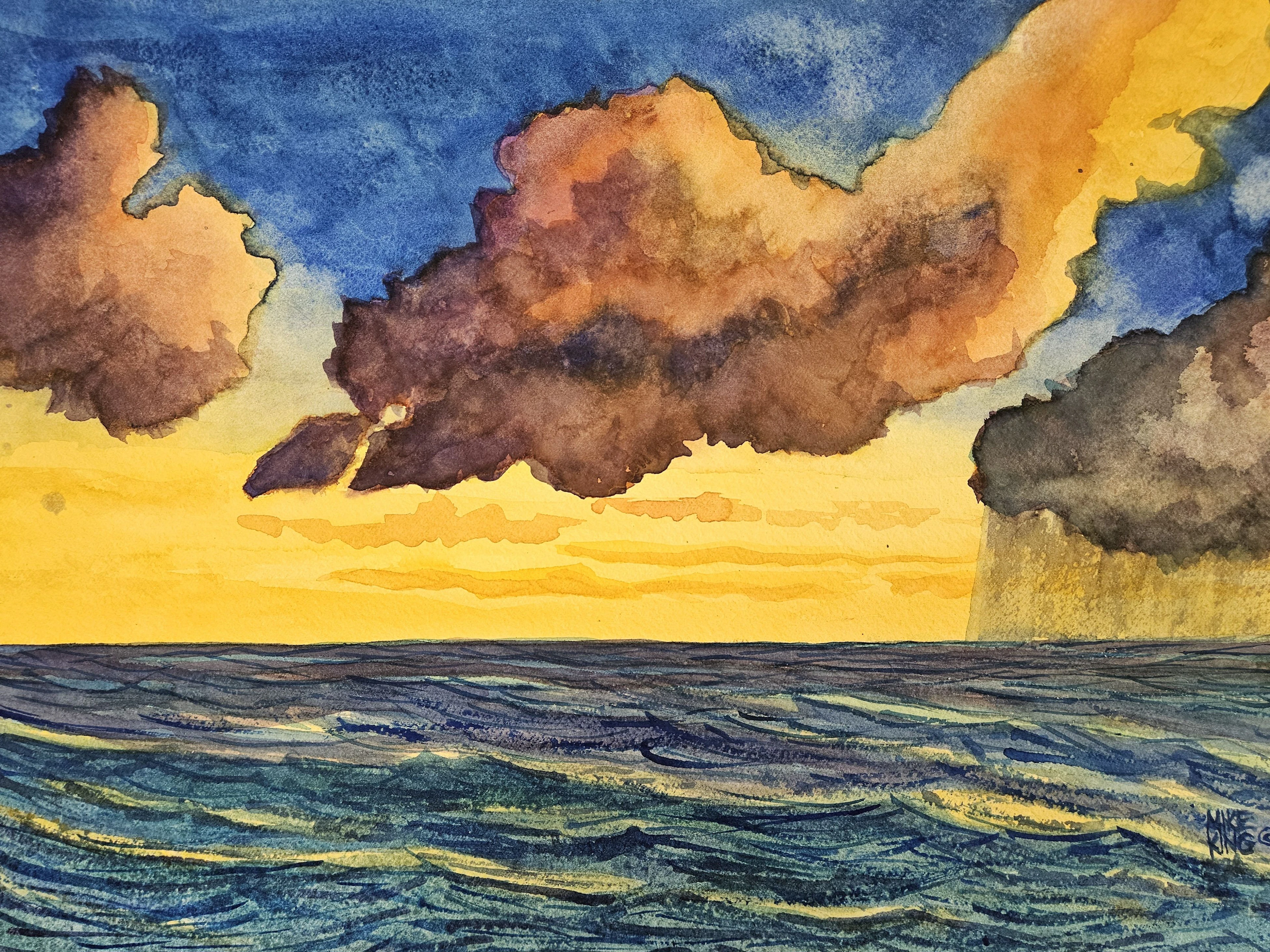 Lido Beach Sunset Sarasota - Mike King