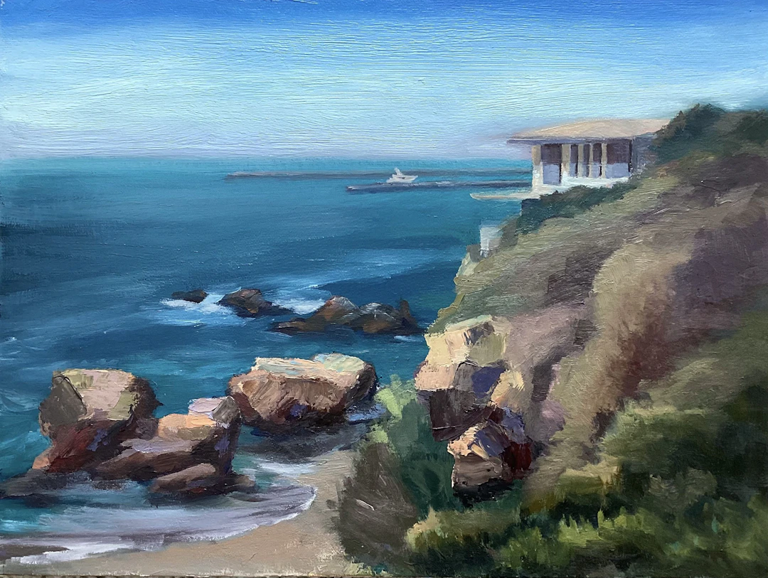 Atop a Cliff - Grace Diehl