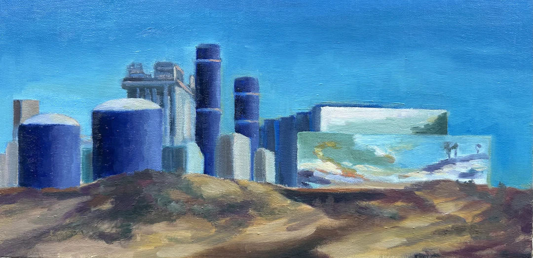 Huntington Beach Mural - Grace Diehl