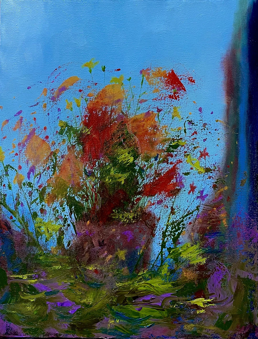 Reminding on flowers - Eva Hoffmann