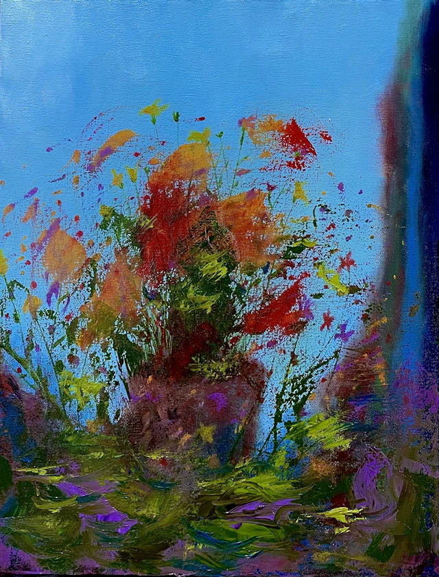 Reminding on flowers - Eva Hoffmann