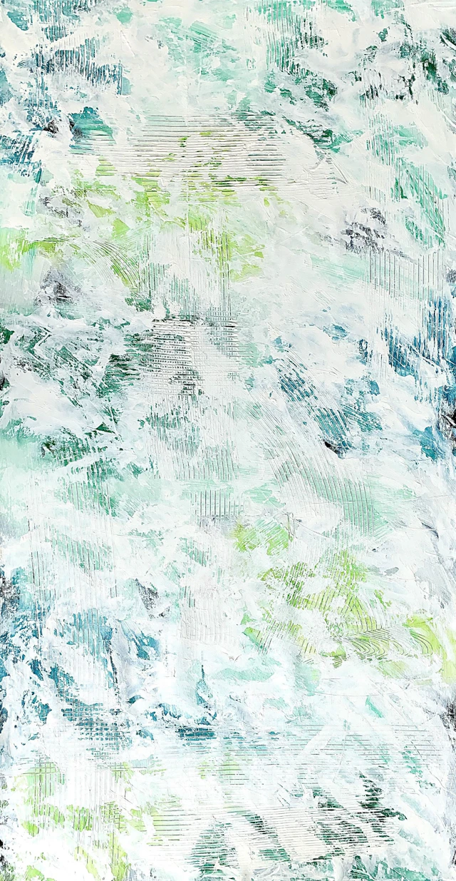 Beyond the sea in green No. 2523 - Anita Kaufmann