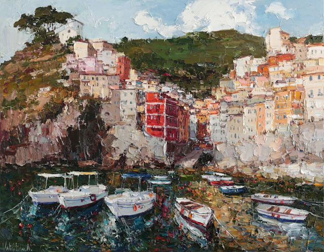 Riomaggiore Cinque terre - Anastasiia Valiulina