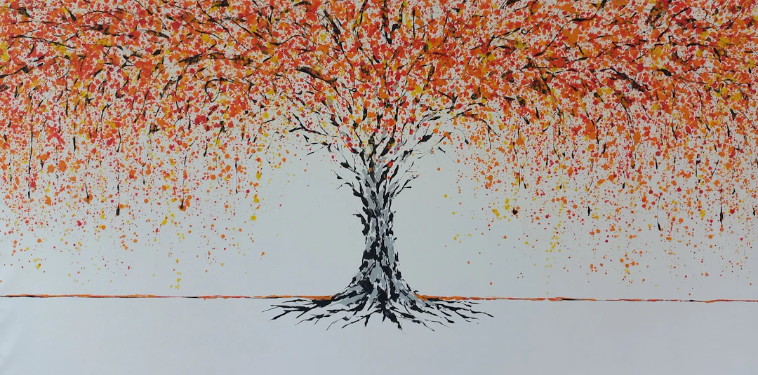 Autumn Tree 6 by M.Y. - Max Yaskin