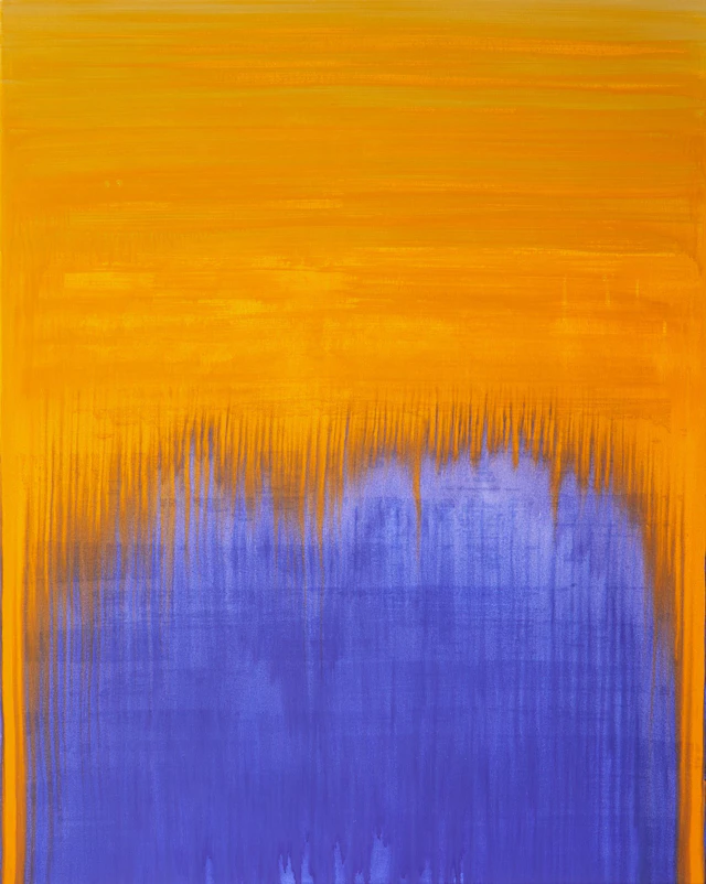 Monday (Orange Over Blue) - Simon Findlay