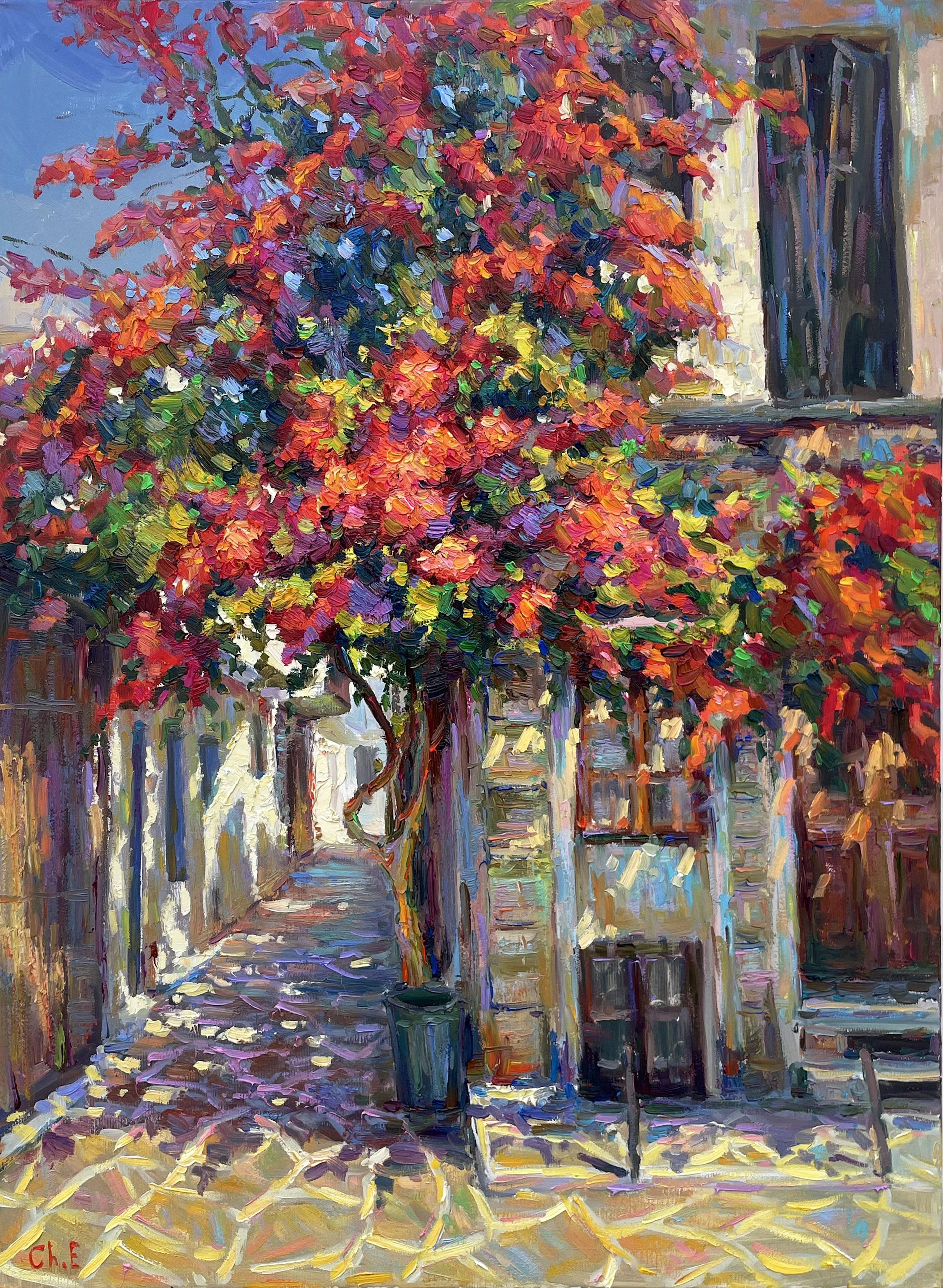 ""Blossoming tree"" - Evgeny Chernyakovsky