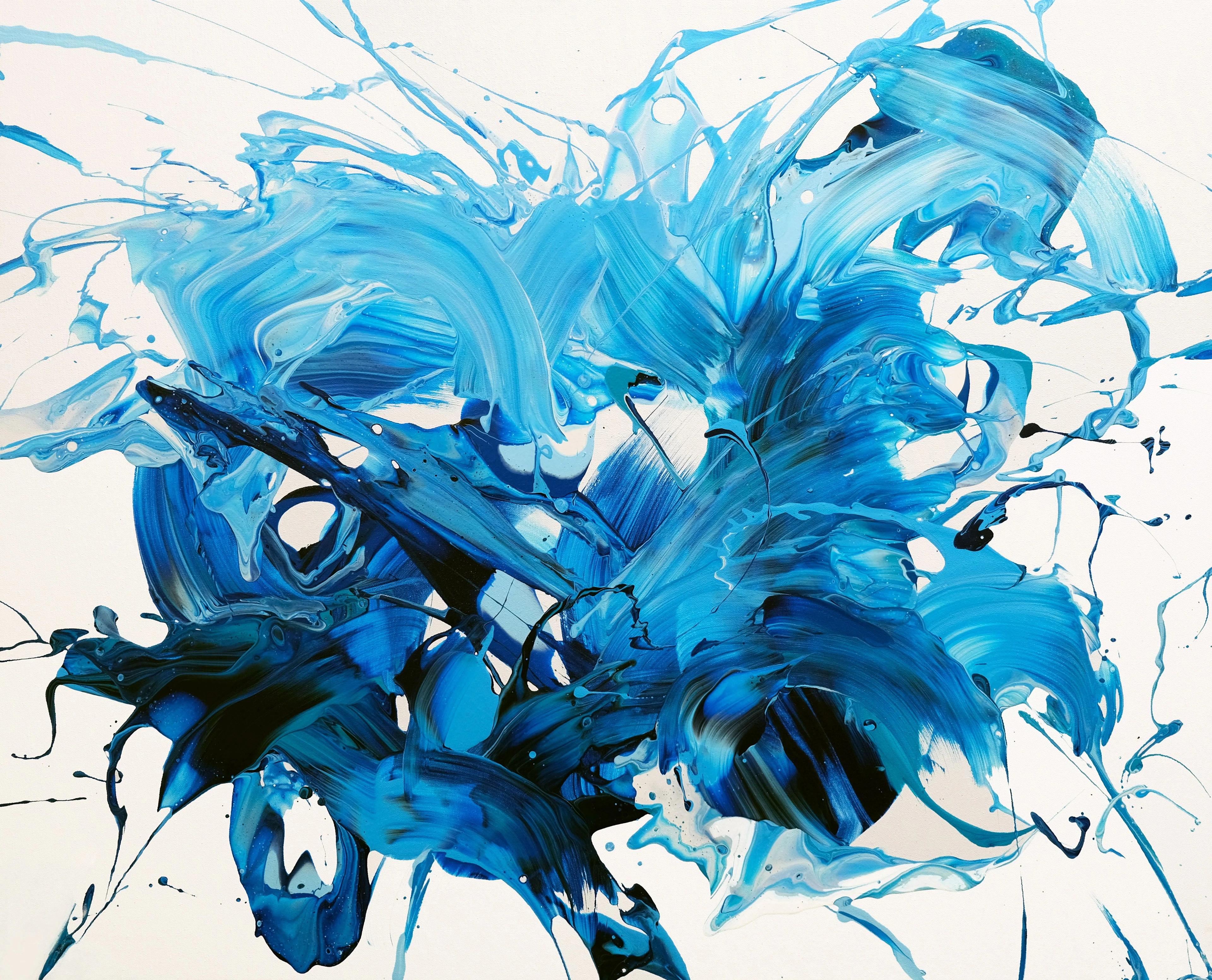 Blue Expressions III - Behshad Arjomandi