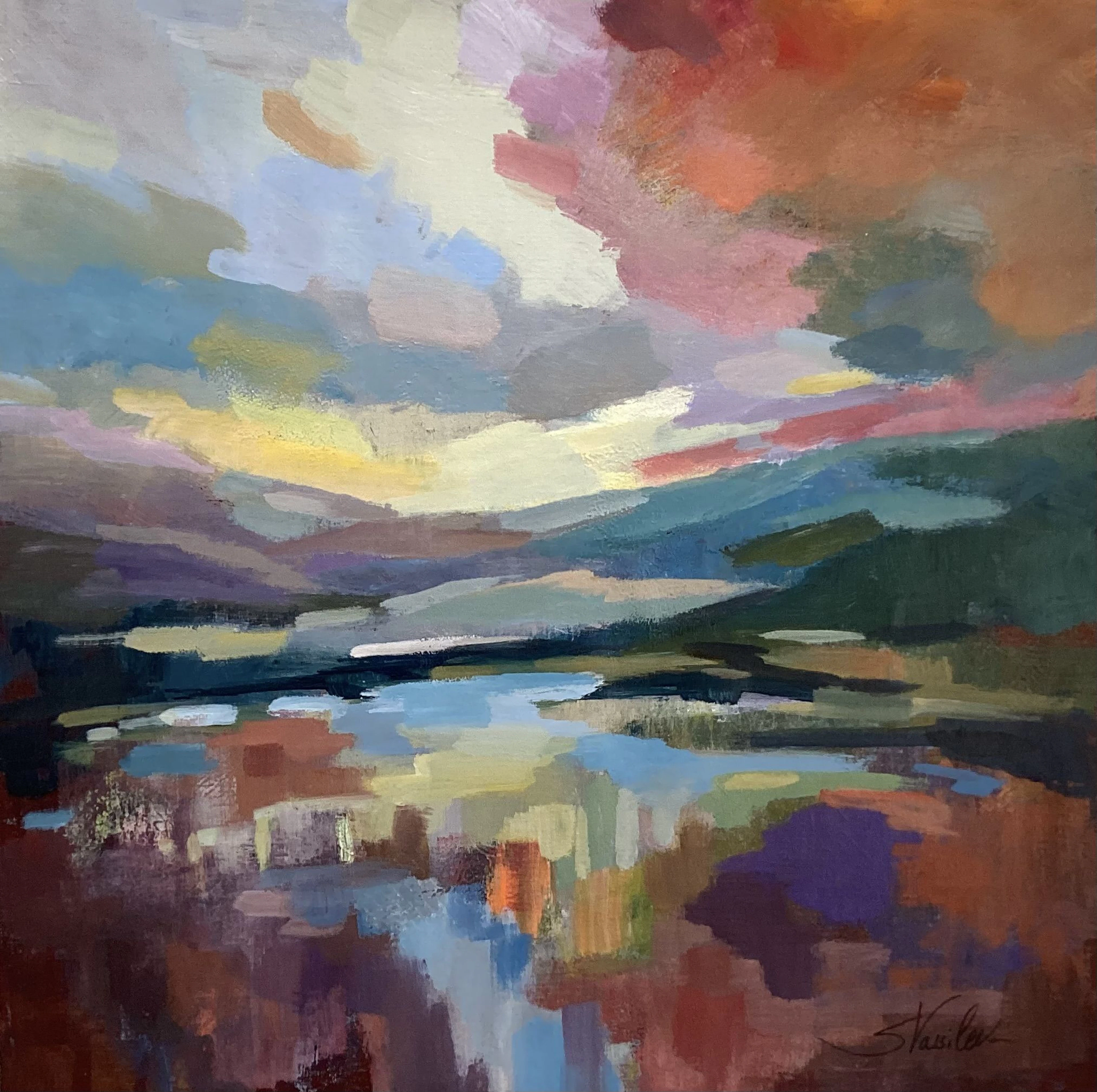 Crimson Sky - silvia vassileva