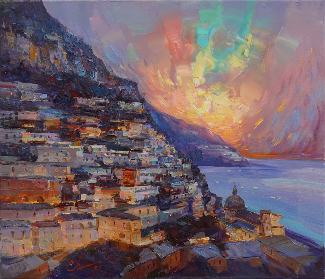 Magnificent Positano - Sergei Chernyakovsky