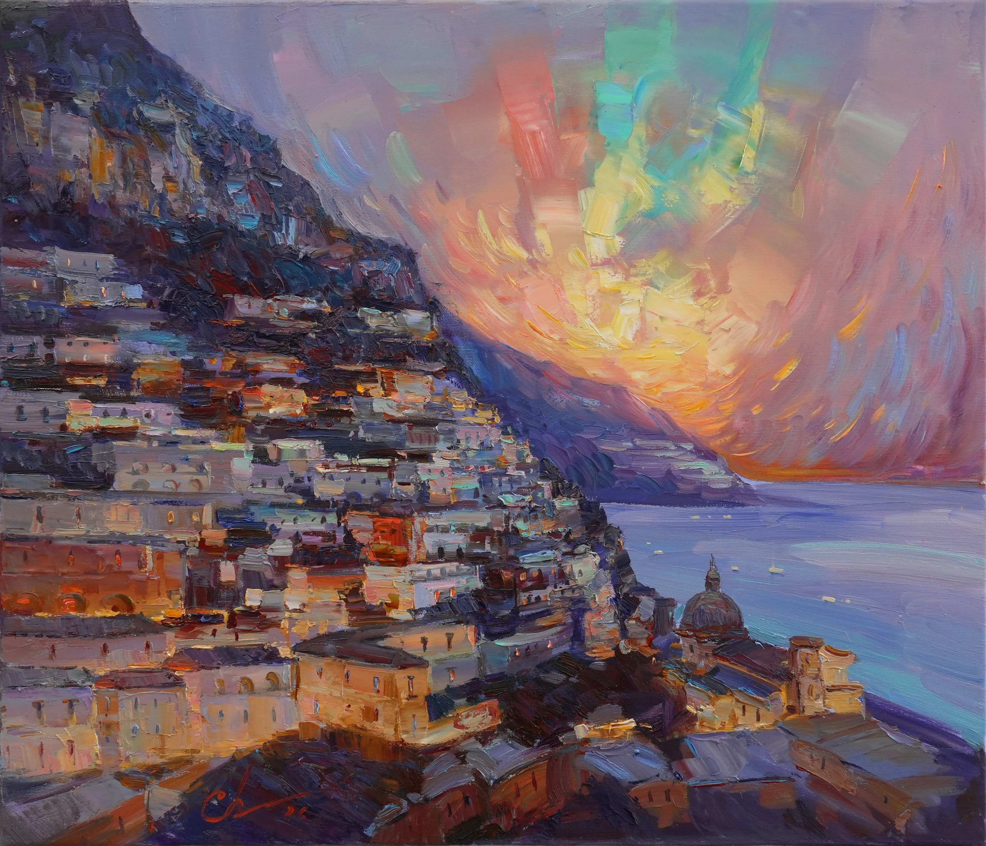 Magnificent Positano - Sergei Chernyakovsky