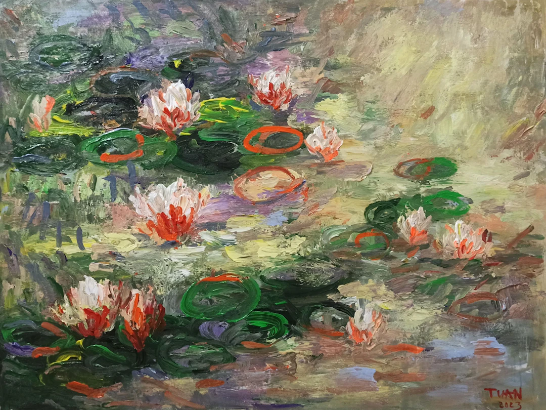 Early morning (90x120cm ) 2023 - LE ANH TUAN