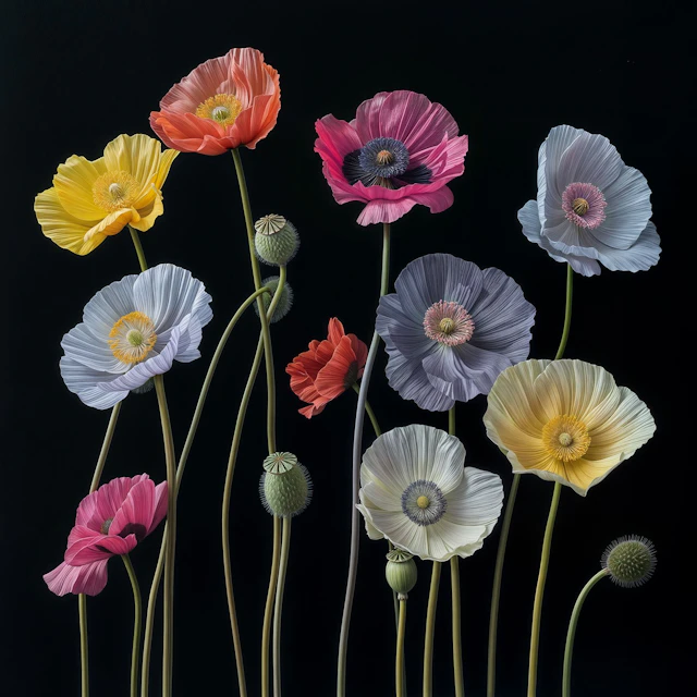 Poppies 53 - Michael Filonow