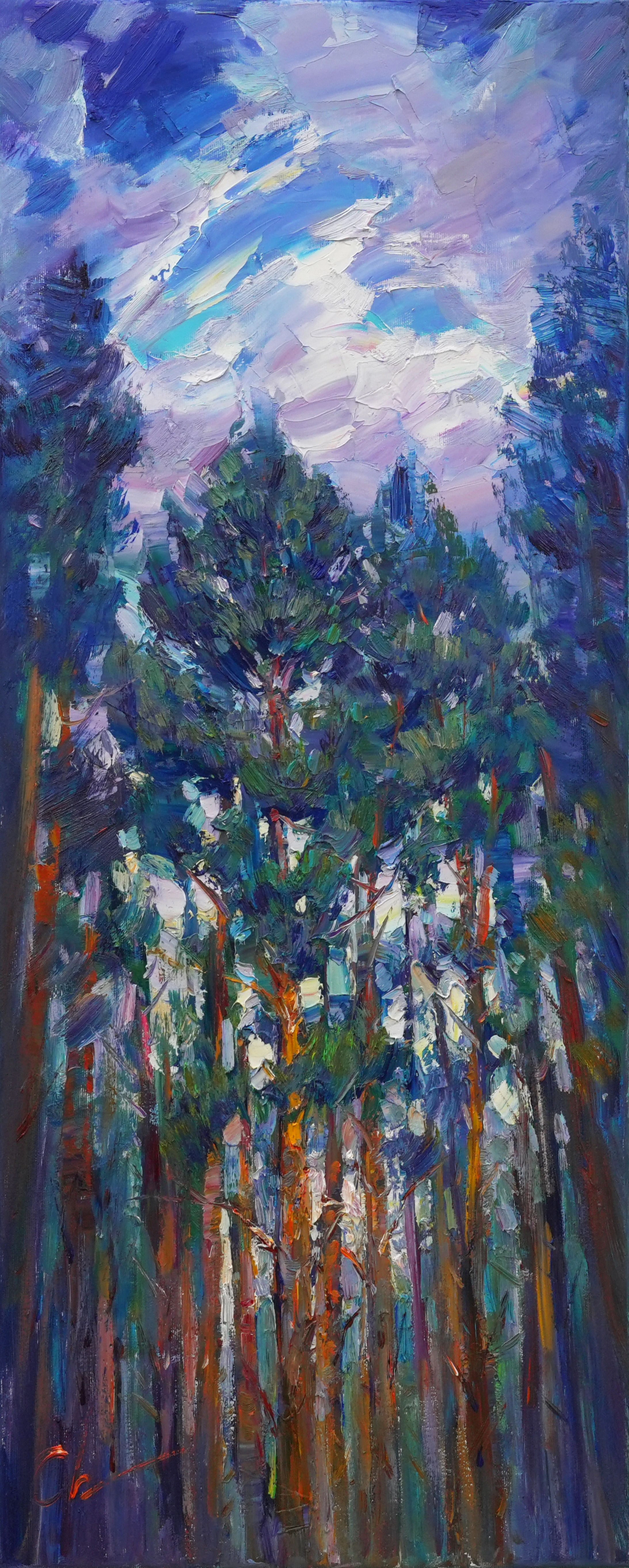 Moody forest - Sergei Chernyakovsky