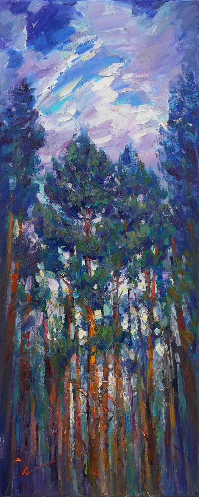Moody forest - Sergei Chernyakovsky