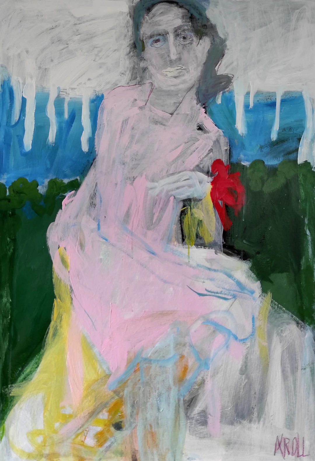 Red bows - Barbara Kroll