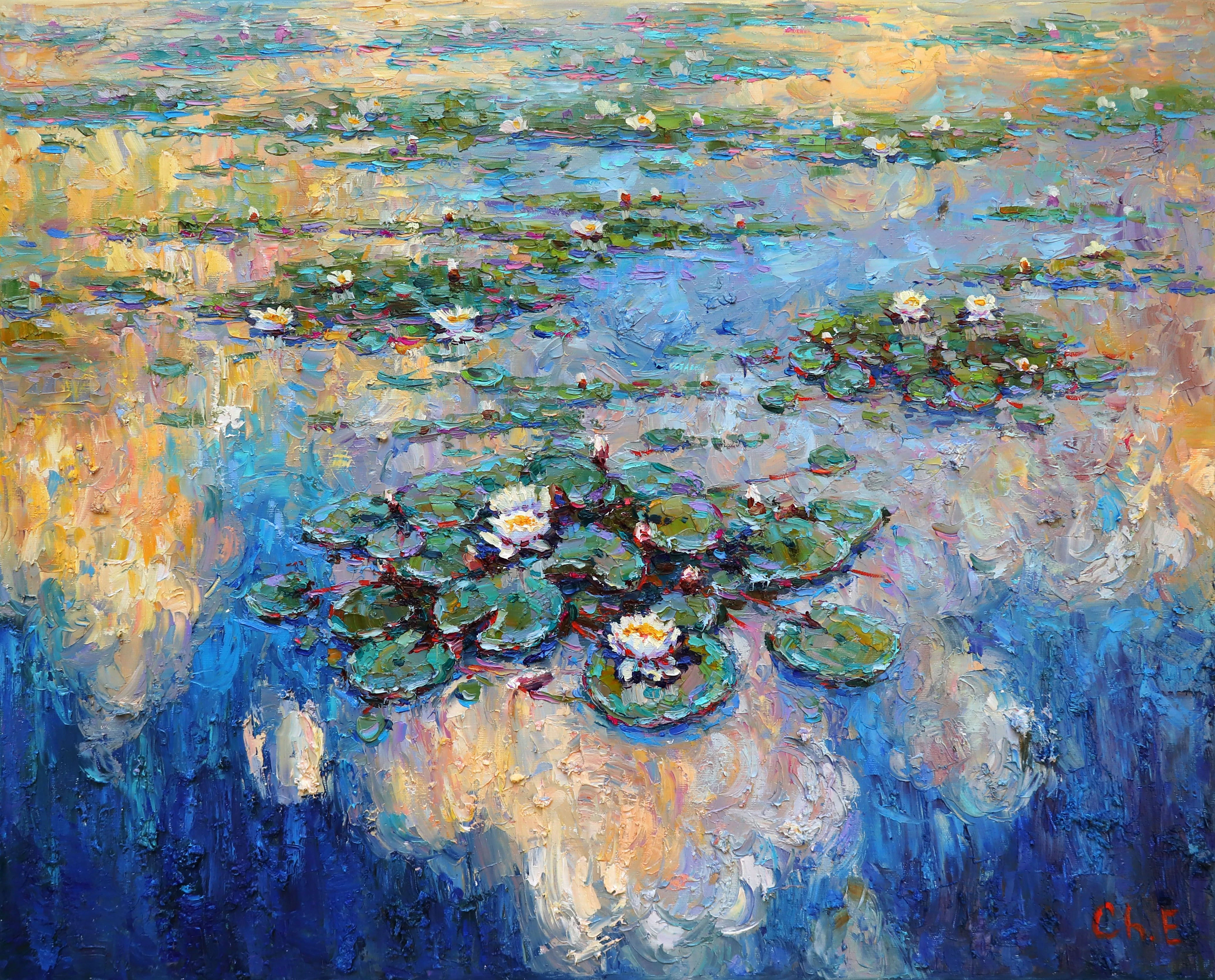 ""Lily Pond"" - Evgeny Chernyakovsky
