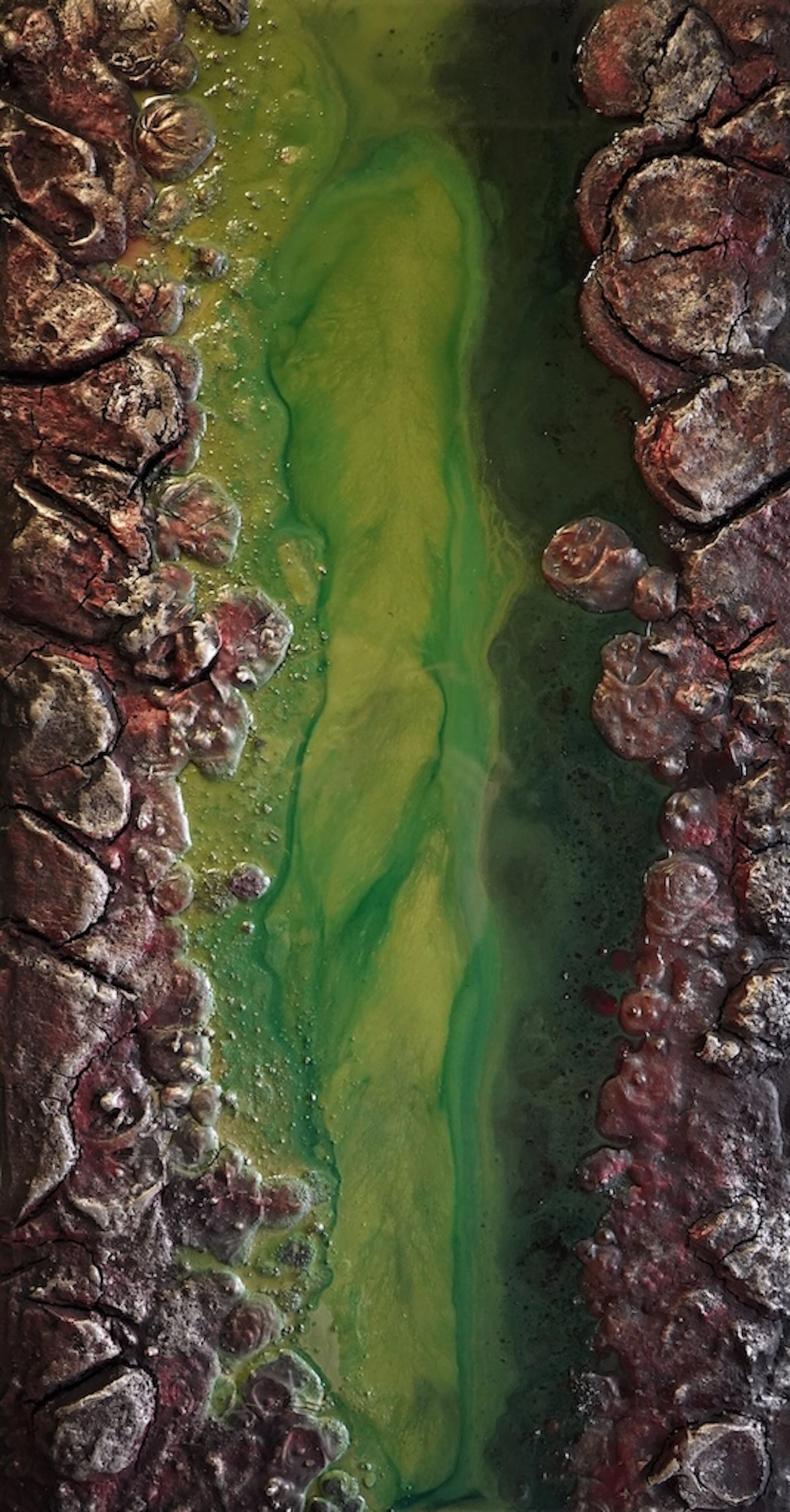 Olive Gorge Stream - Petra Meikle de Vlas