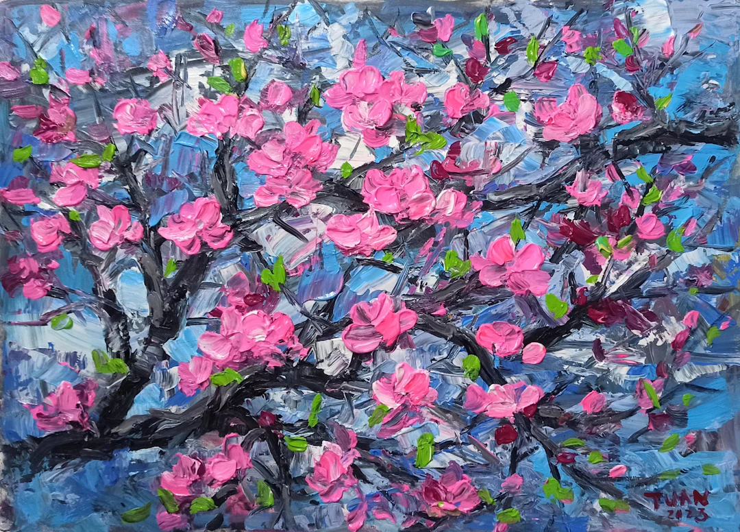 Peach blossom - LE ANH TUAN
